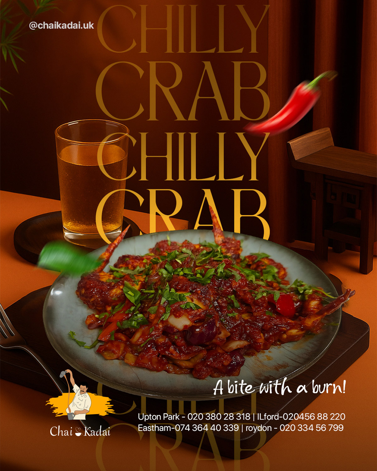 Restaurant and food social media design by Creative Manda, Dubai