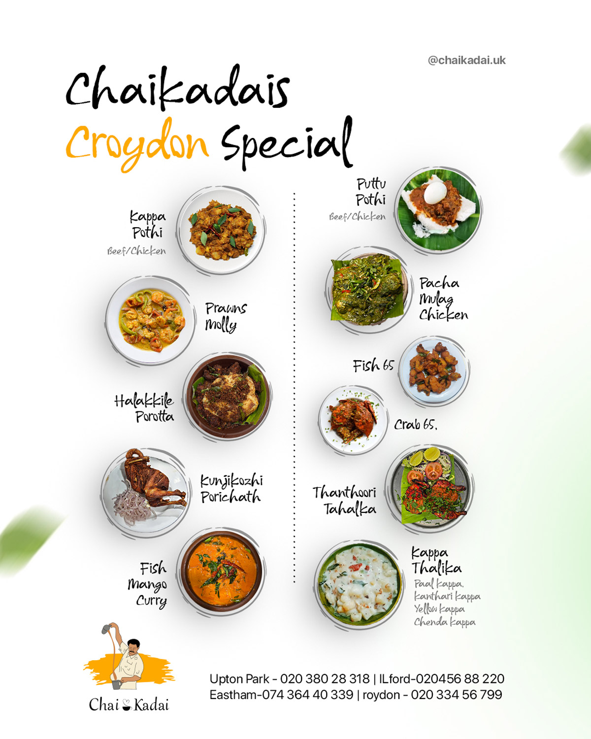 Restaurant and food social media design by Creative Manda, Dubai